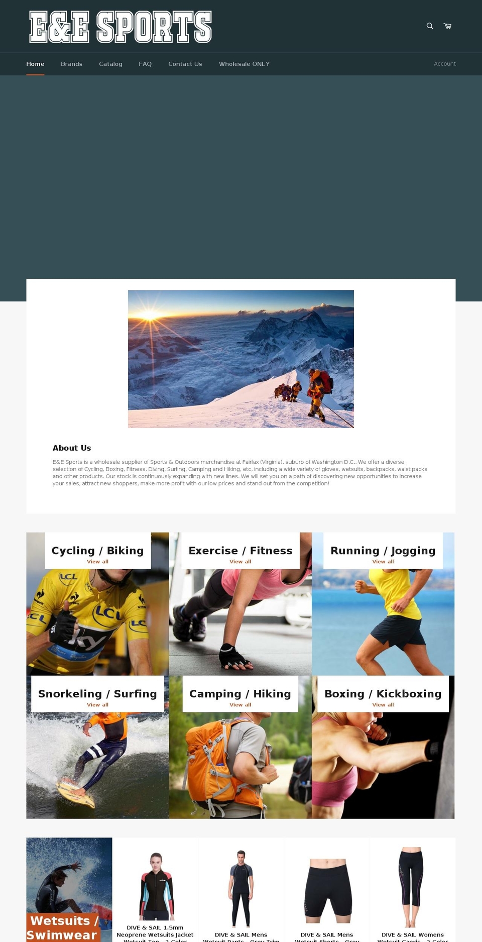 eeworldwide.com shopify website screenshot
