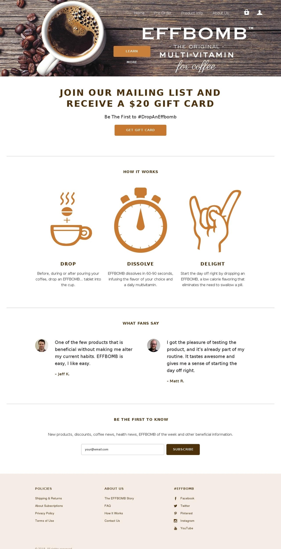 effbomb.net shopify website screenshot