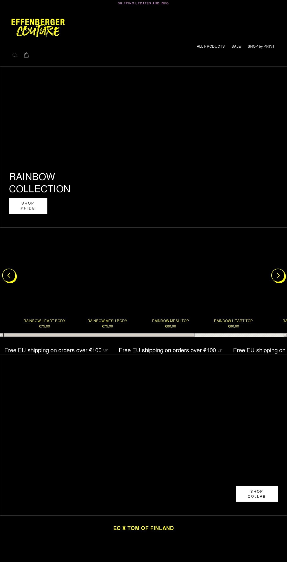 effenberger-couture.com shopify website screenshot