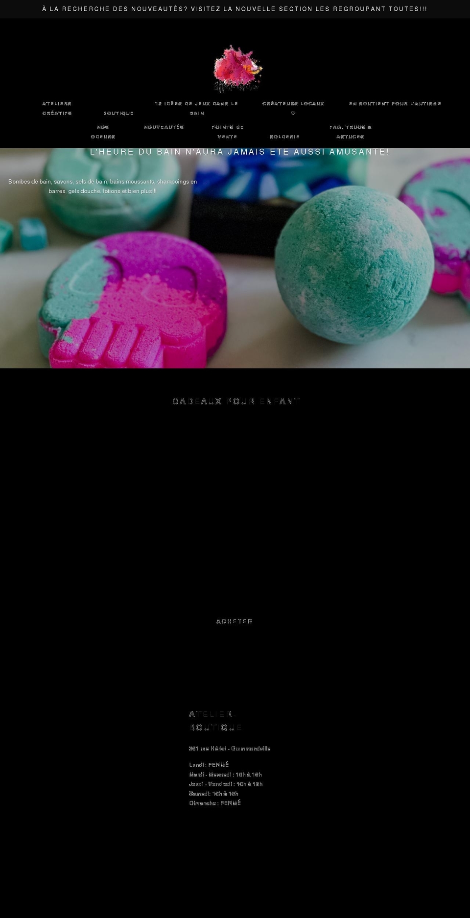 effervessence.com shopify website screenshot