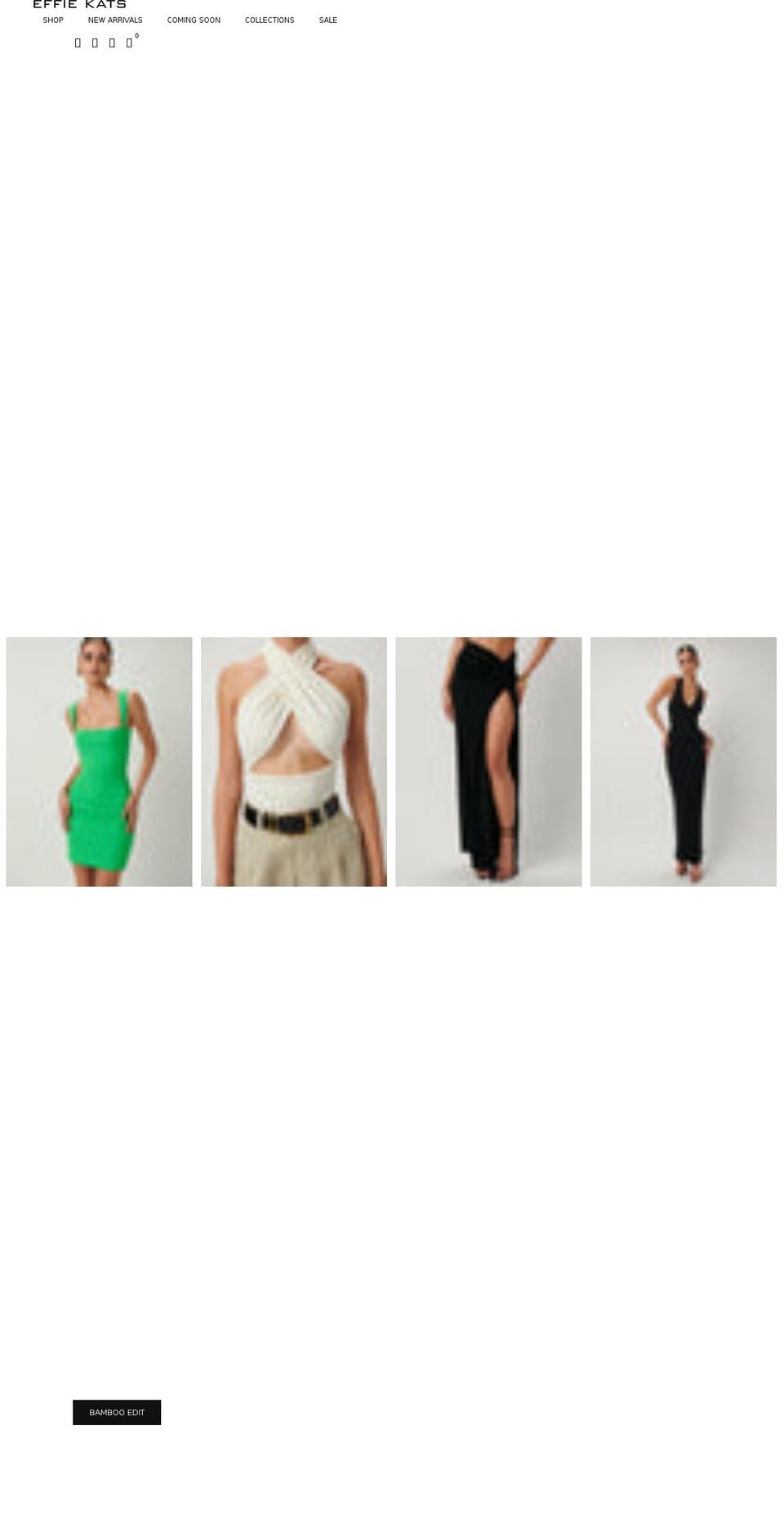 effiekats.com shopify website screenshot