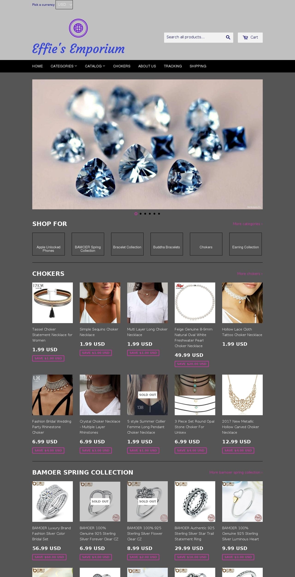 dealmills-v3-0 Shopify theme site example effiesemporium.store