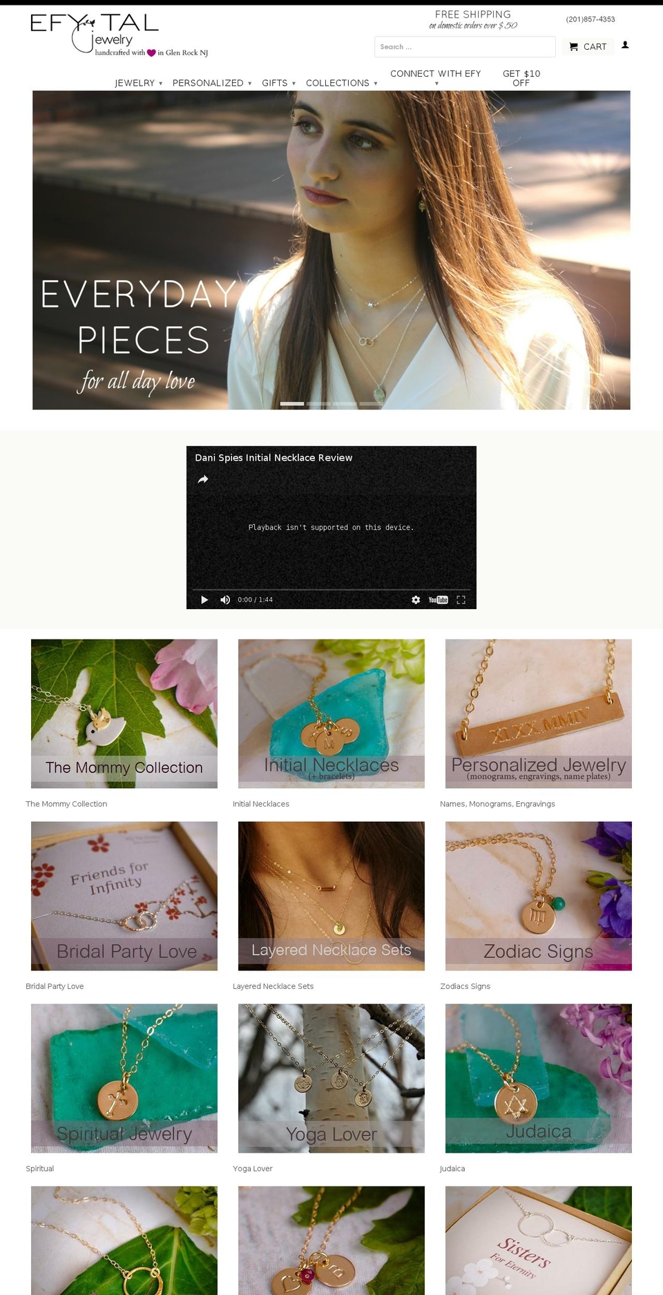 efytal.com shopify website screenshot