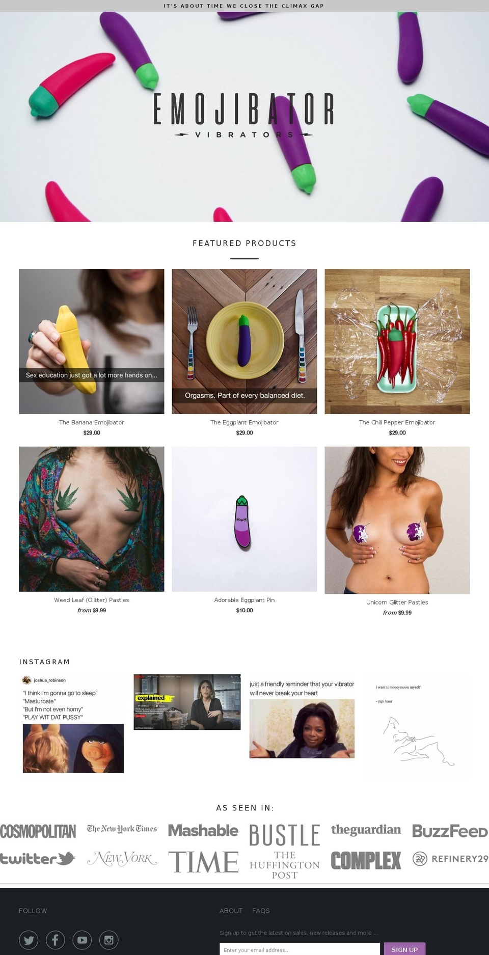 eggplant.life shopify website screenshot