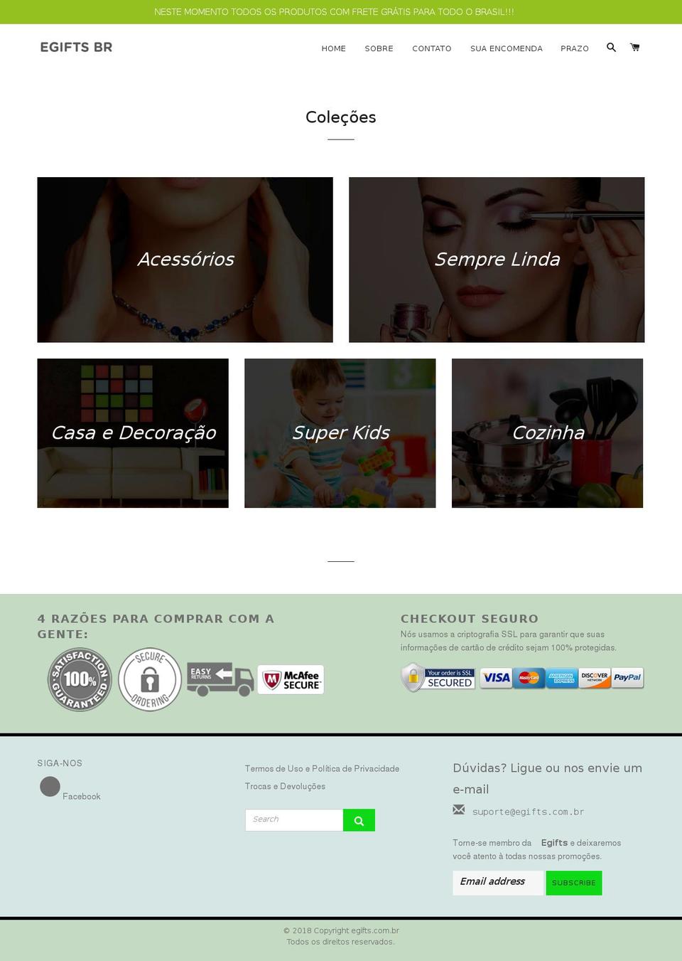 imersao-ecom-3-0 Shopify theme site example egifts.com.br