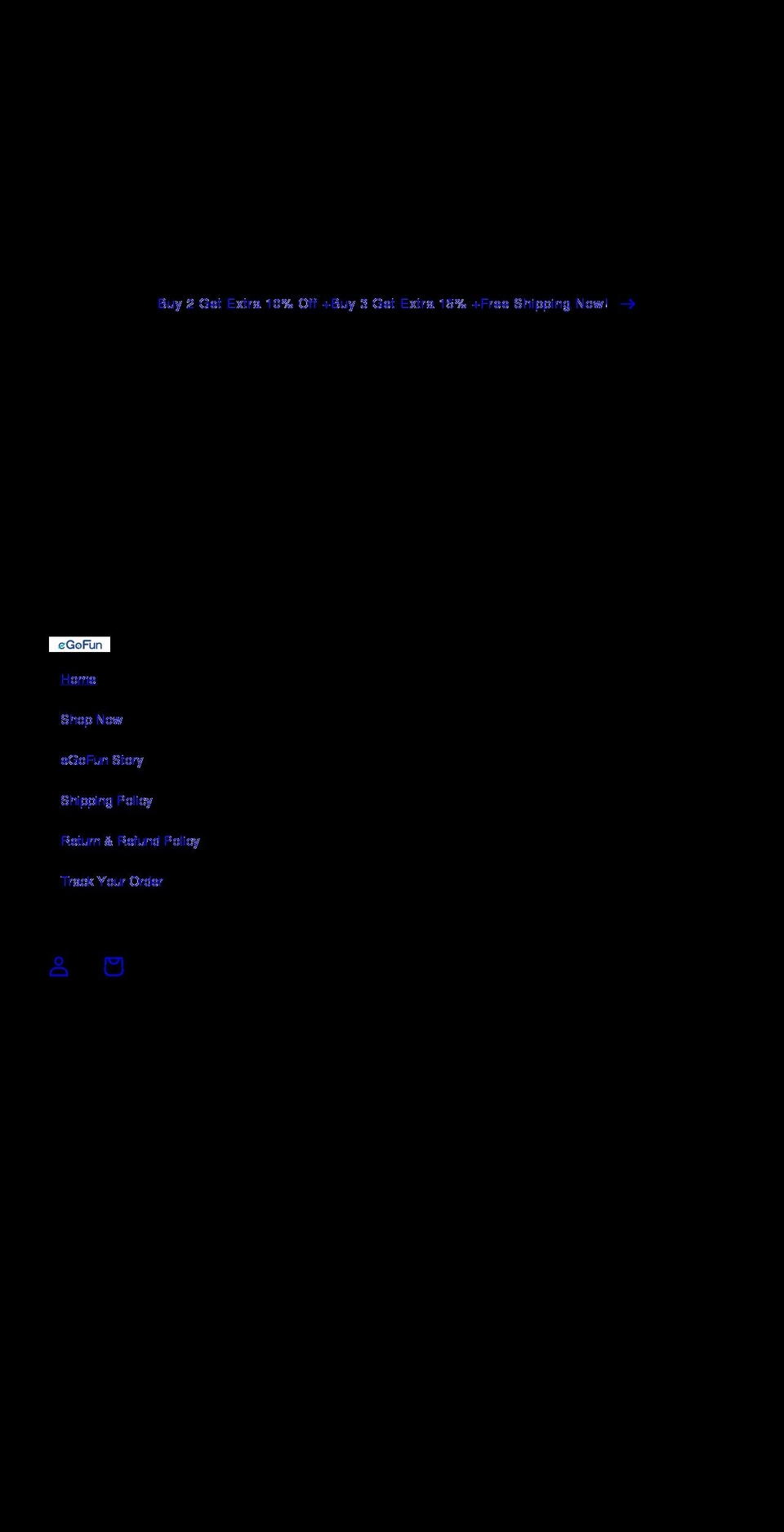 egofunlife.com shopify website screenshot