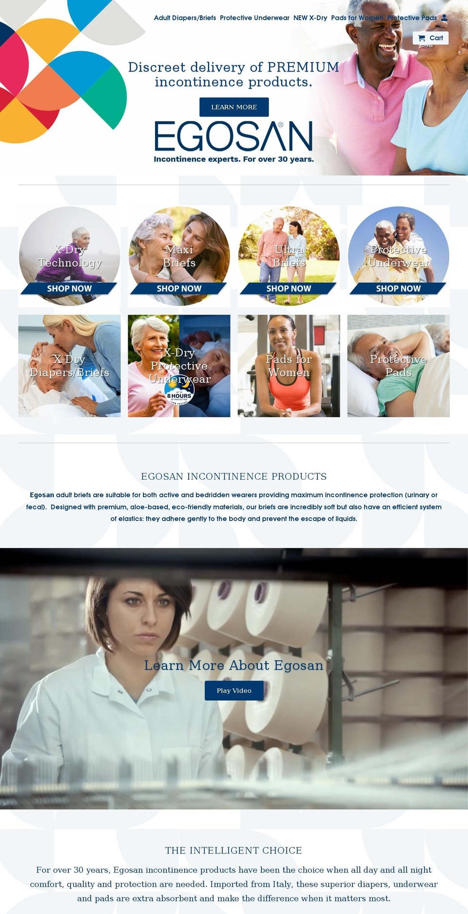 egosancares.com shopify website screenshot