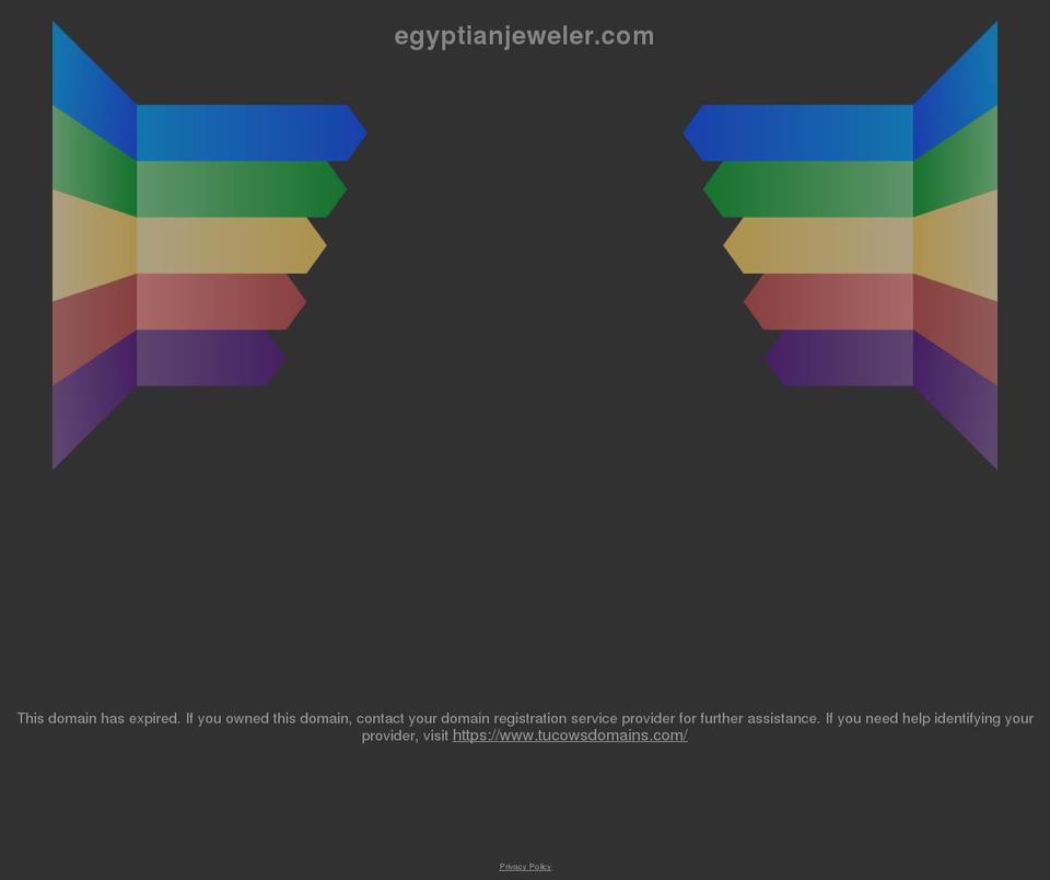 egyptianjeweler.com shopify website screenshot