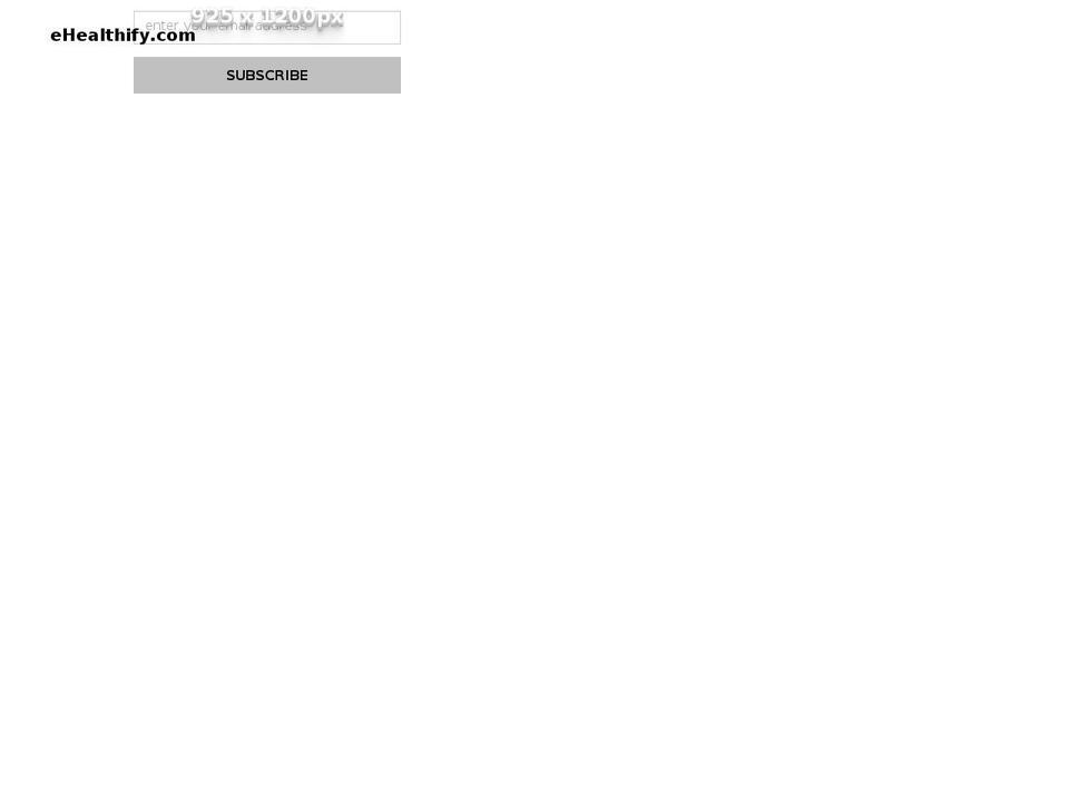 ehealthify.com shopify website screenshot
