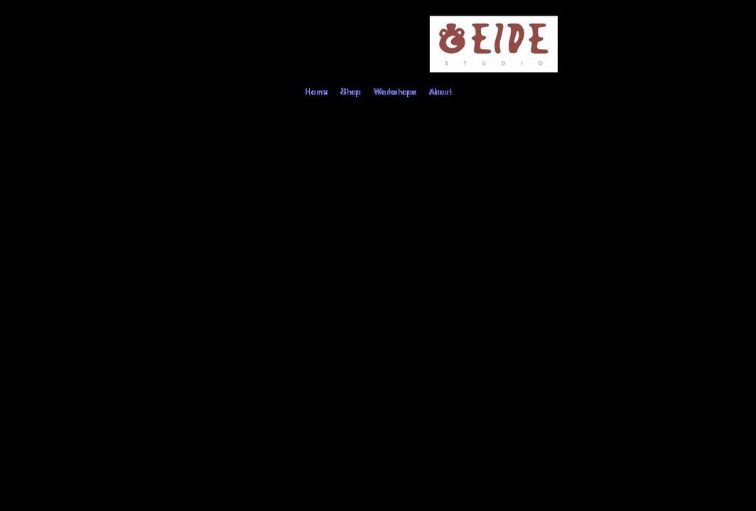 eideceramics.com shopify website screenshot
