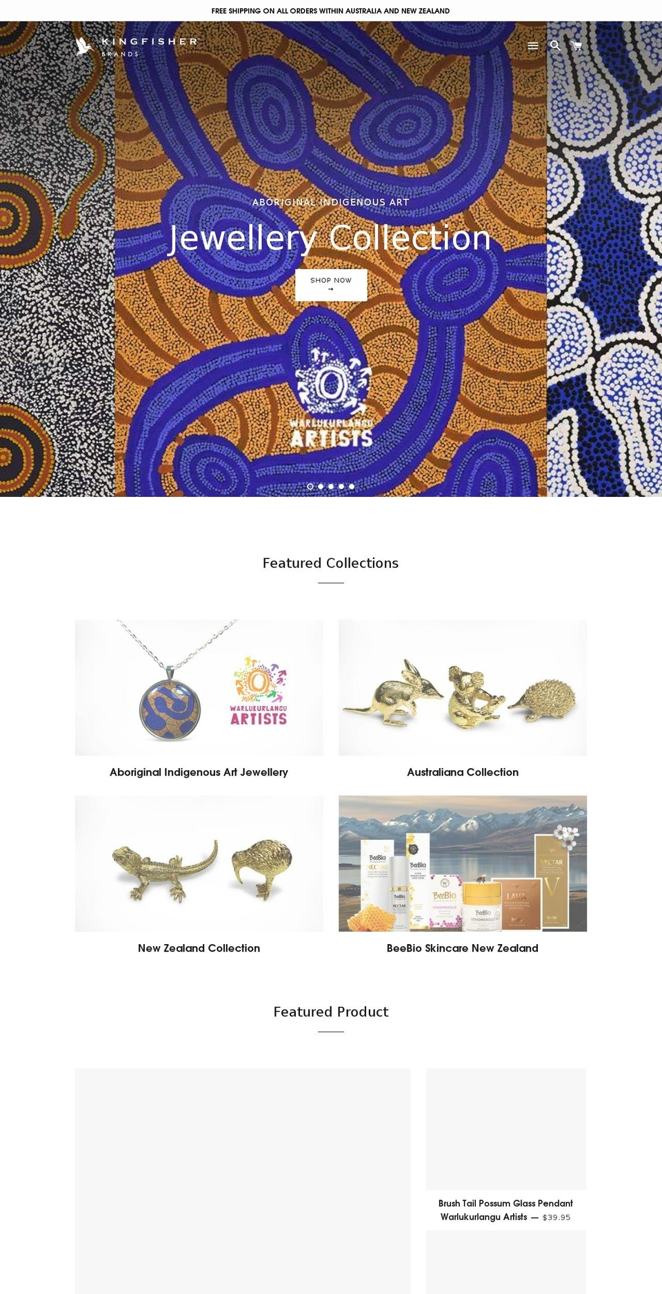 eightyeightgems.com — Shopify storefront screenshot
