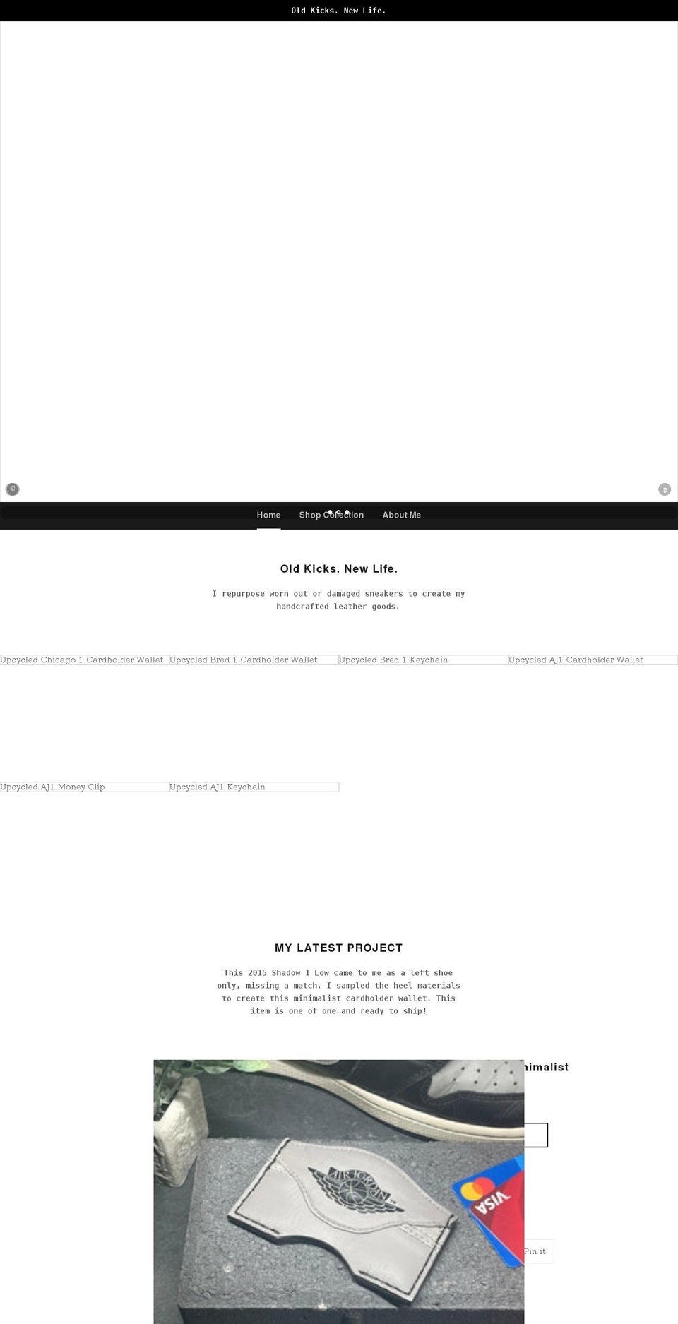 eightyfivecustoms.com shopify website screenshot