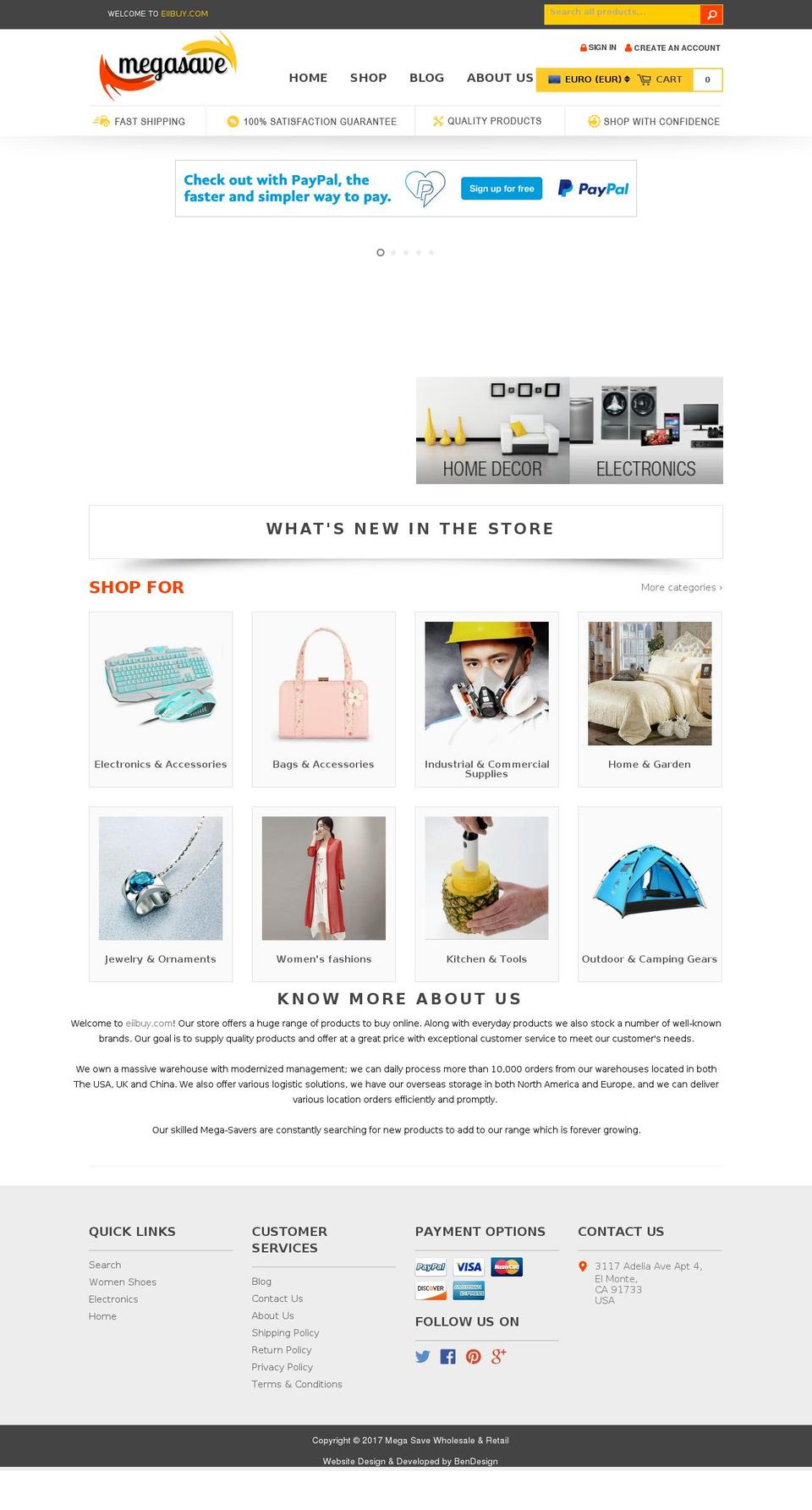 eiibuy.com shopify website screenshot