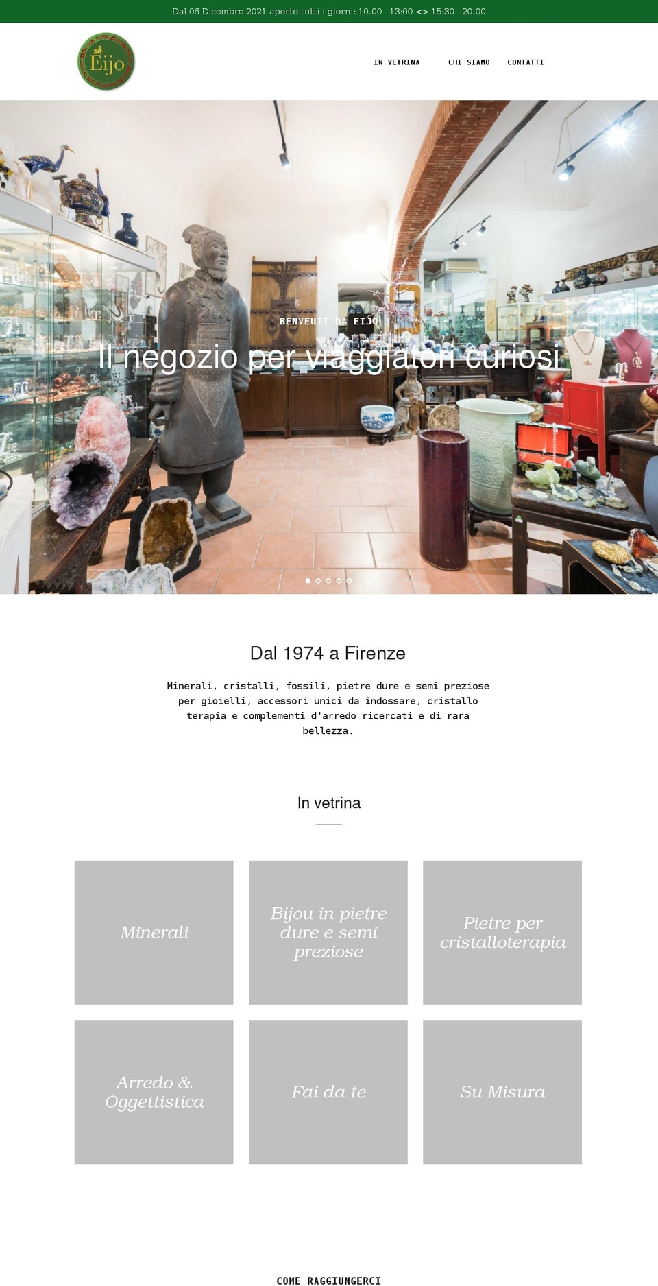 eijo.it shopify website screenshot