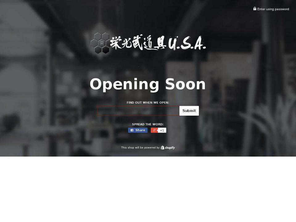 eikobudoguusa.com — Shopify storefront screenshot