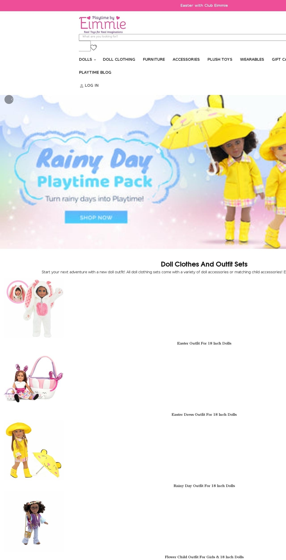 eimmie.com shopify website screenshot