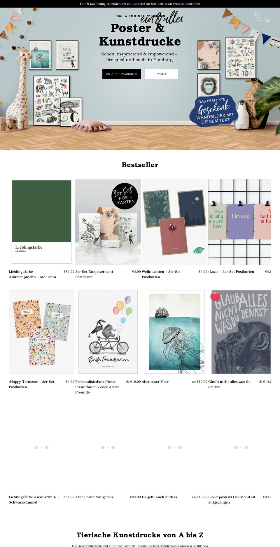 einundalles.de shopify website screenshot