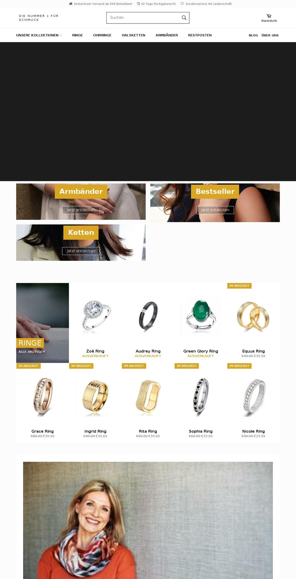 einzigundartigberlin.com shopify website screenshot