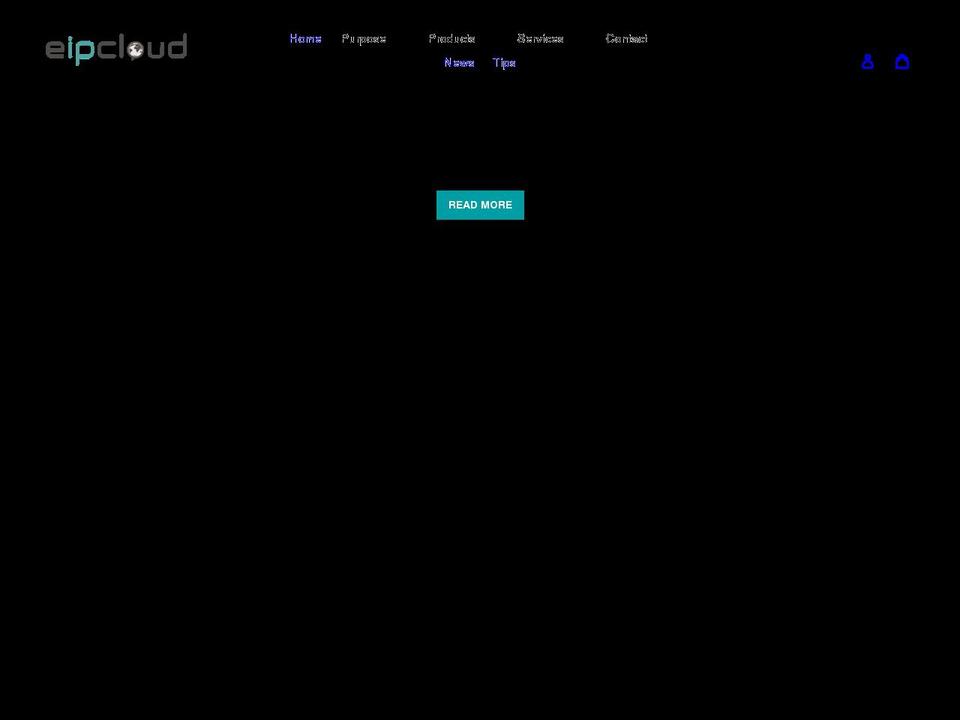 eipcloud.se shopify website screenshot