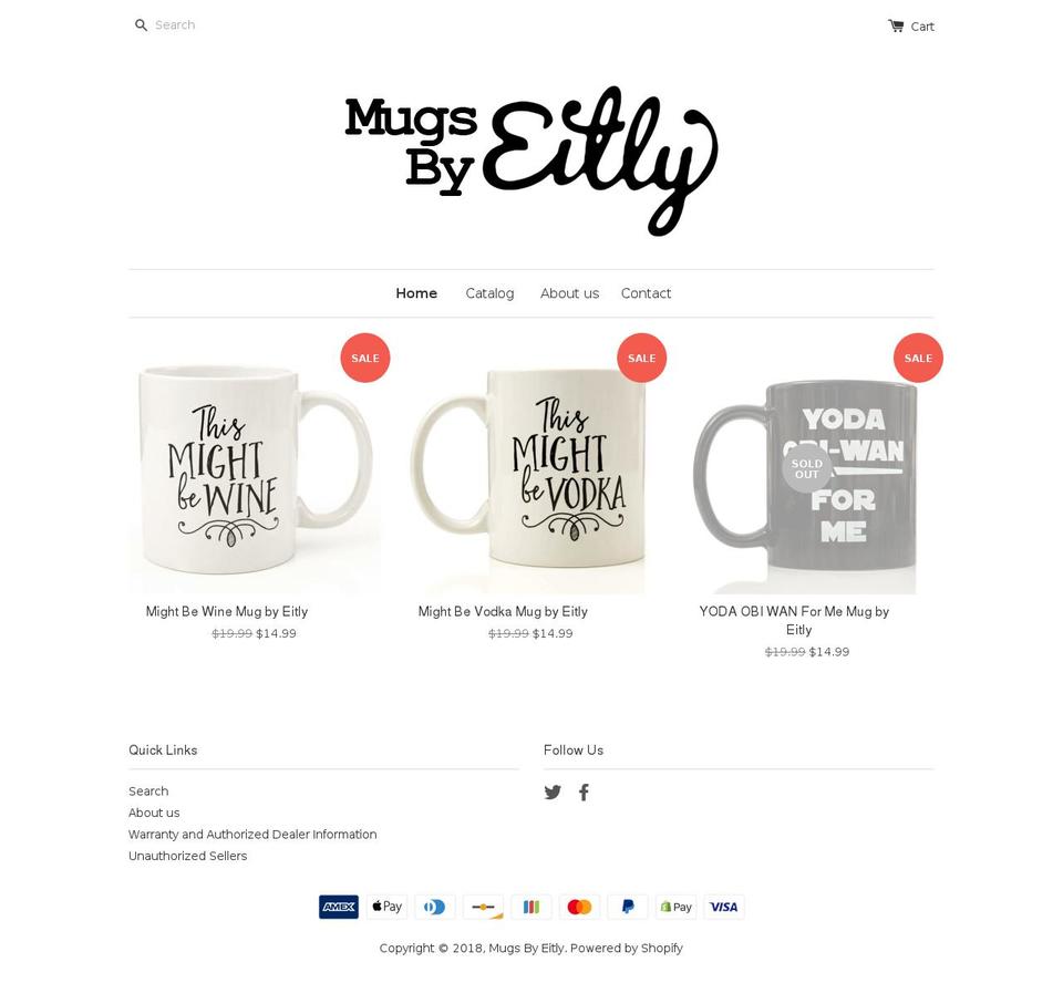 eitly.com — Shopify storefront screenshot