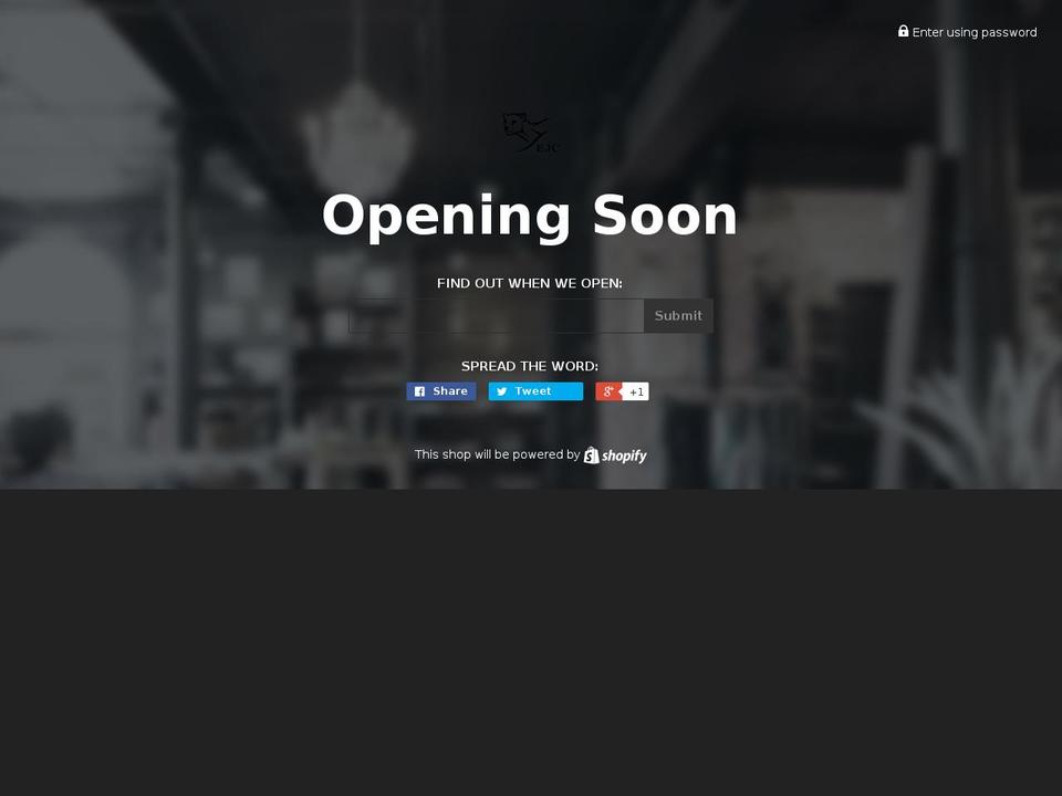 ejcwatches.com shopify website screenshot