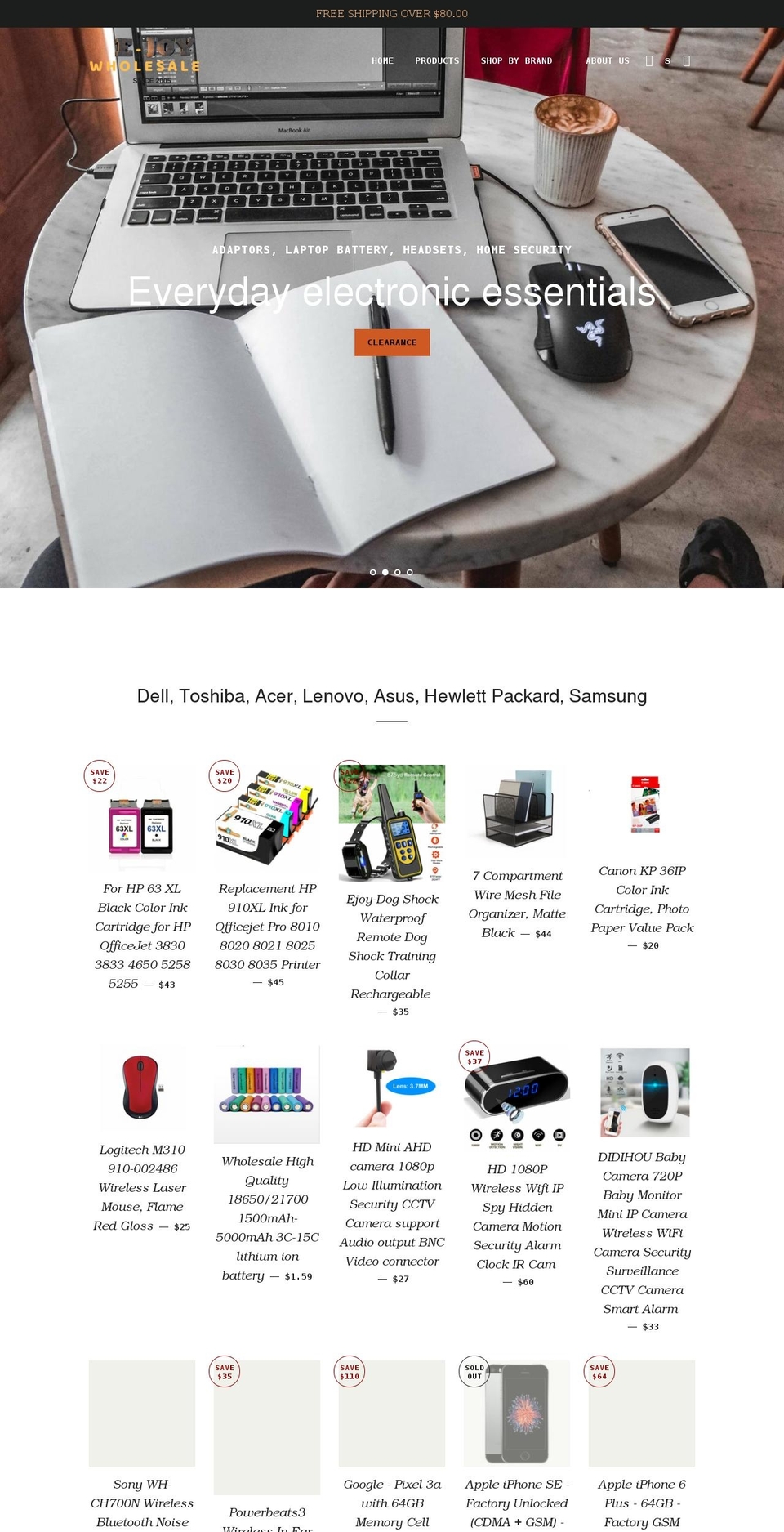 ejoyelectronics.com shopify website screenshot