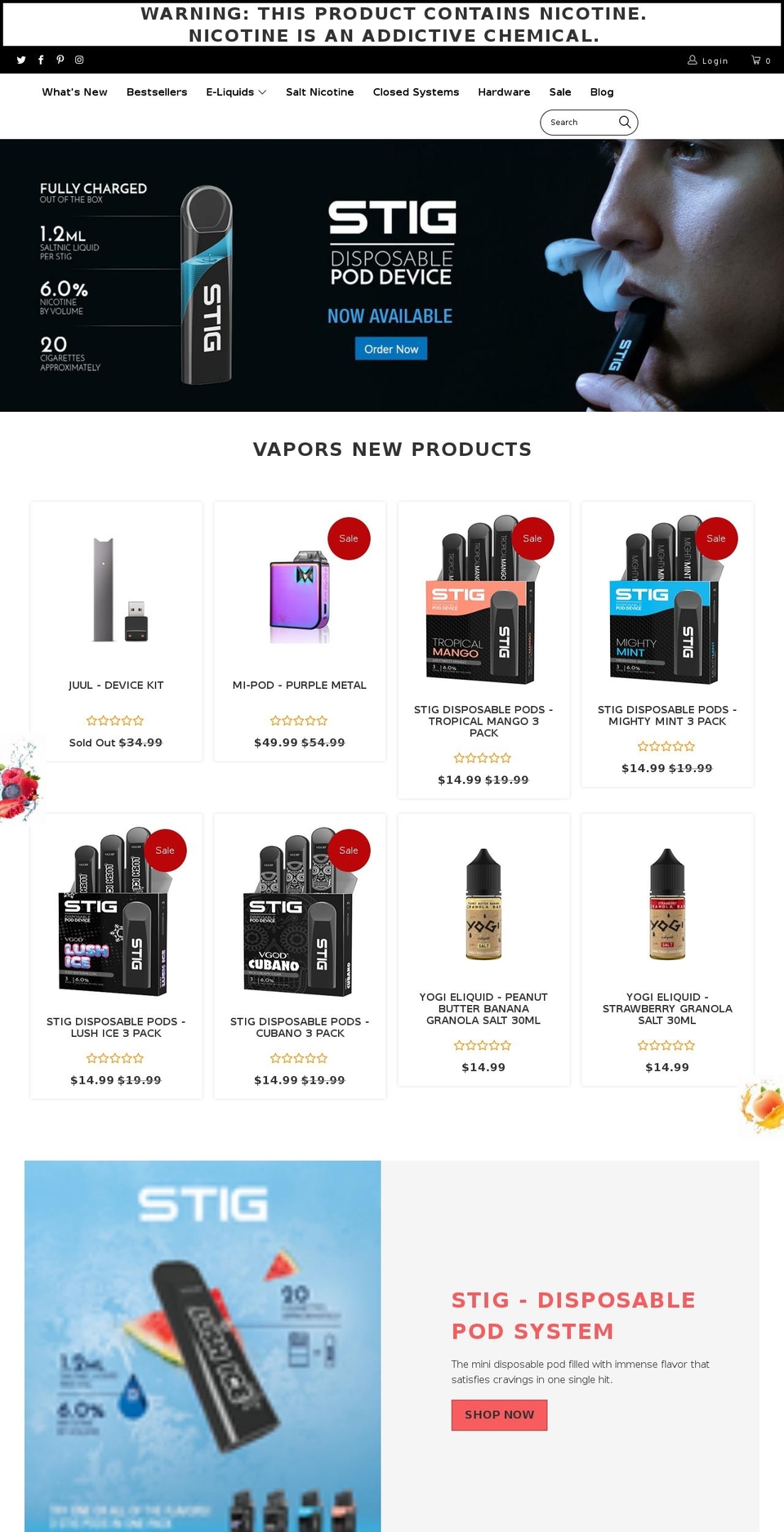 Plug Production Backup 5-3 Shopify theme site example ejuiceblogger.com