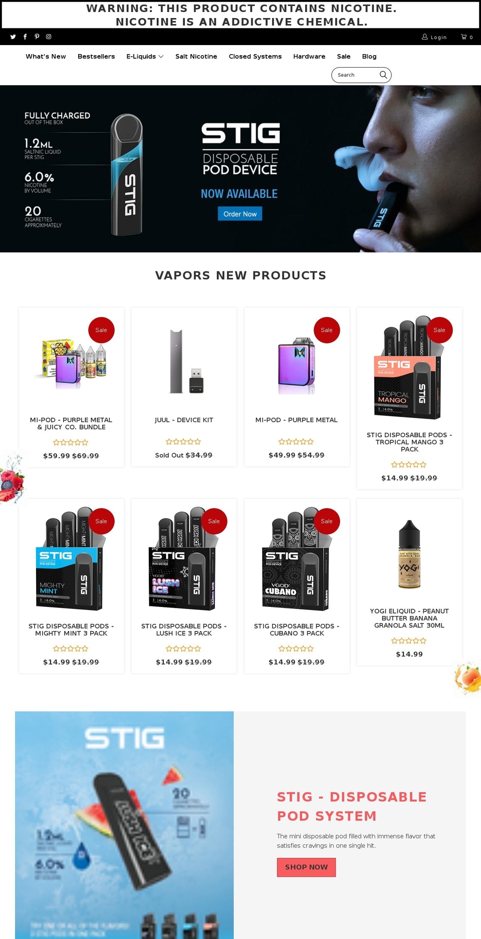 Plug Production Backup 5-3 Shopify theme site example ejuicedistribution.com