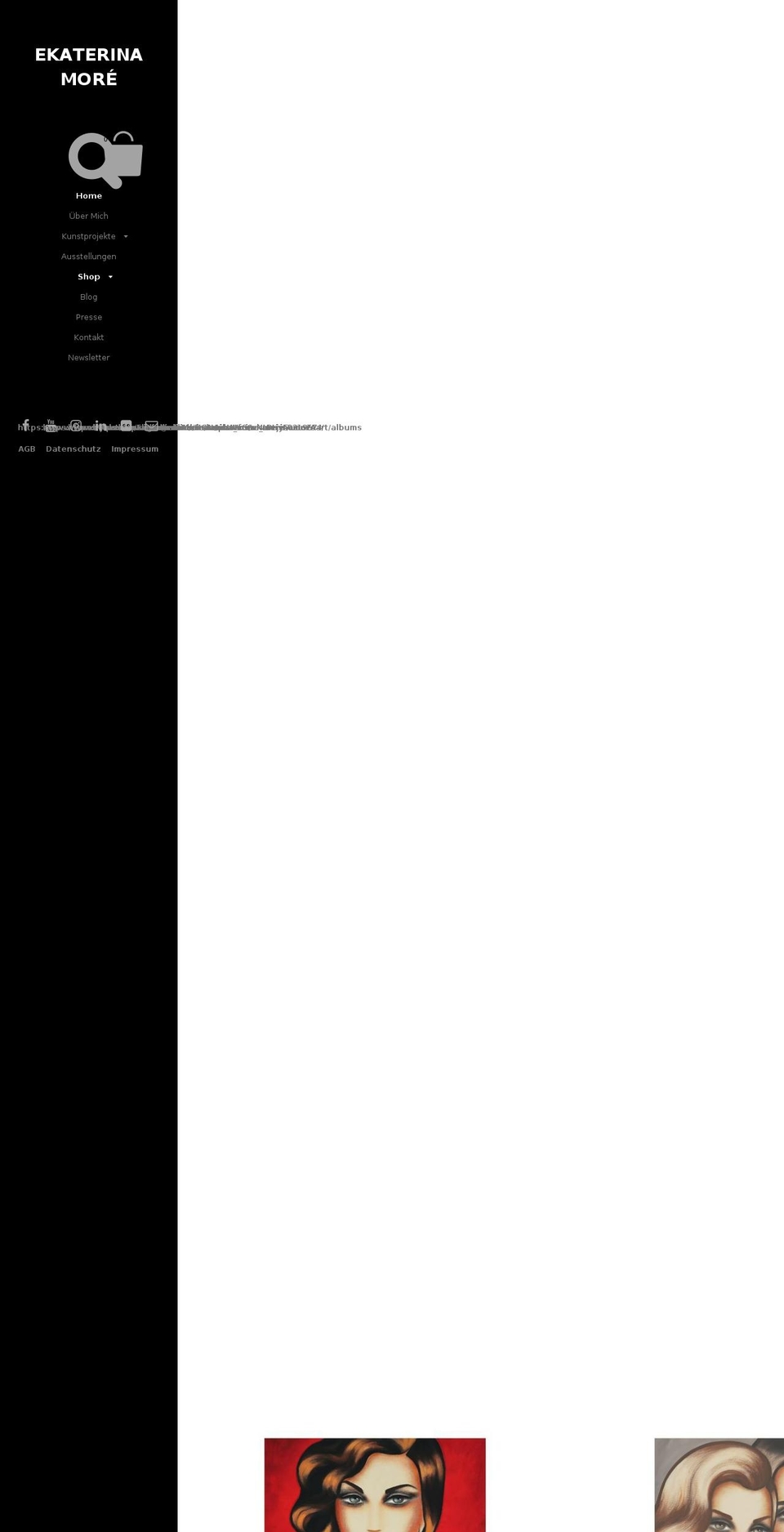 ekaterina-more.com shopify website screenshot