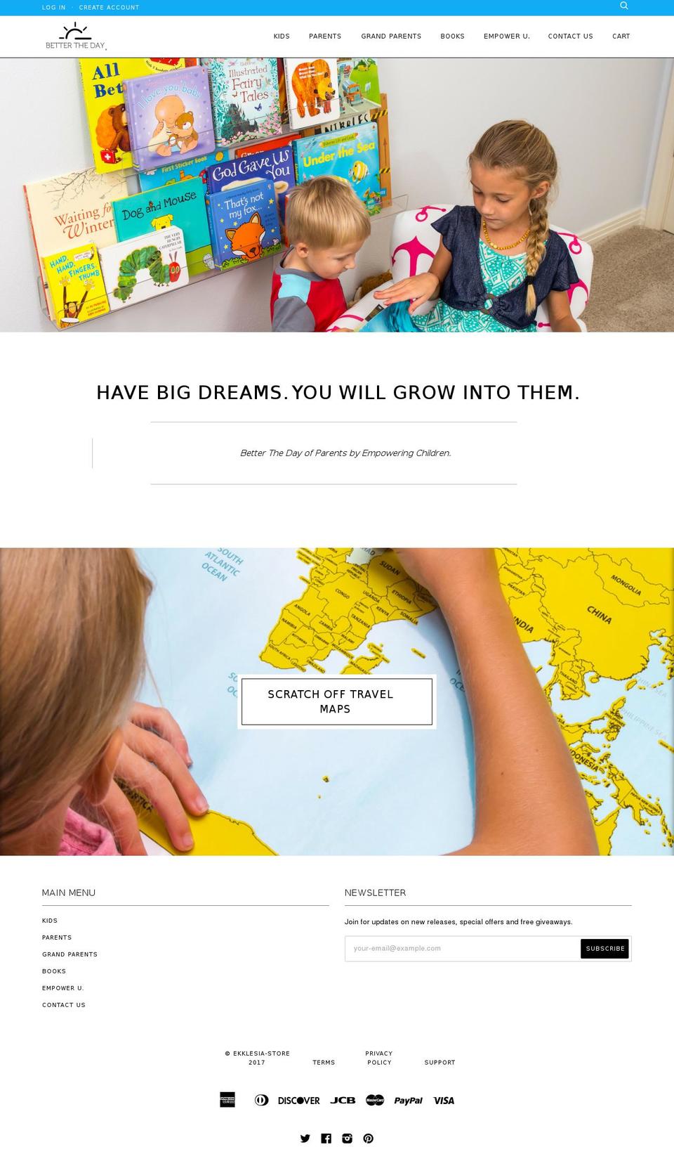 ekklesia-store.com shopify website screenshot