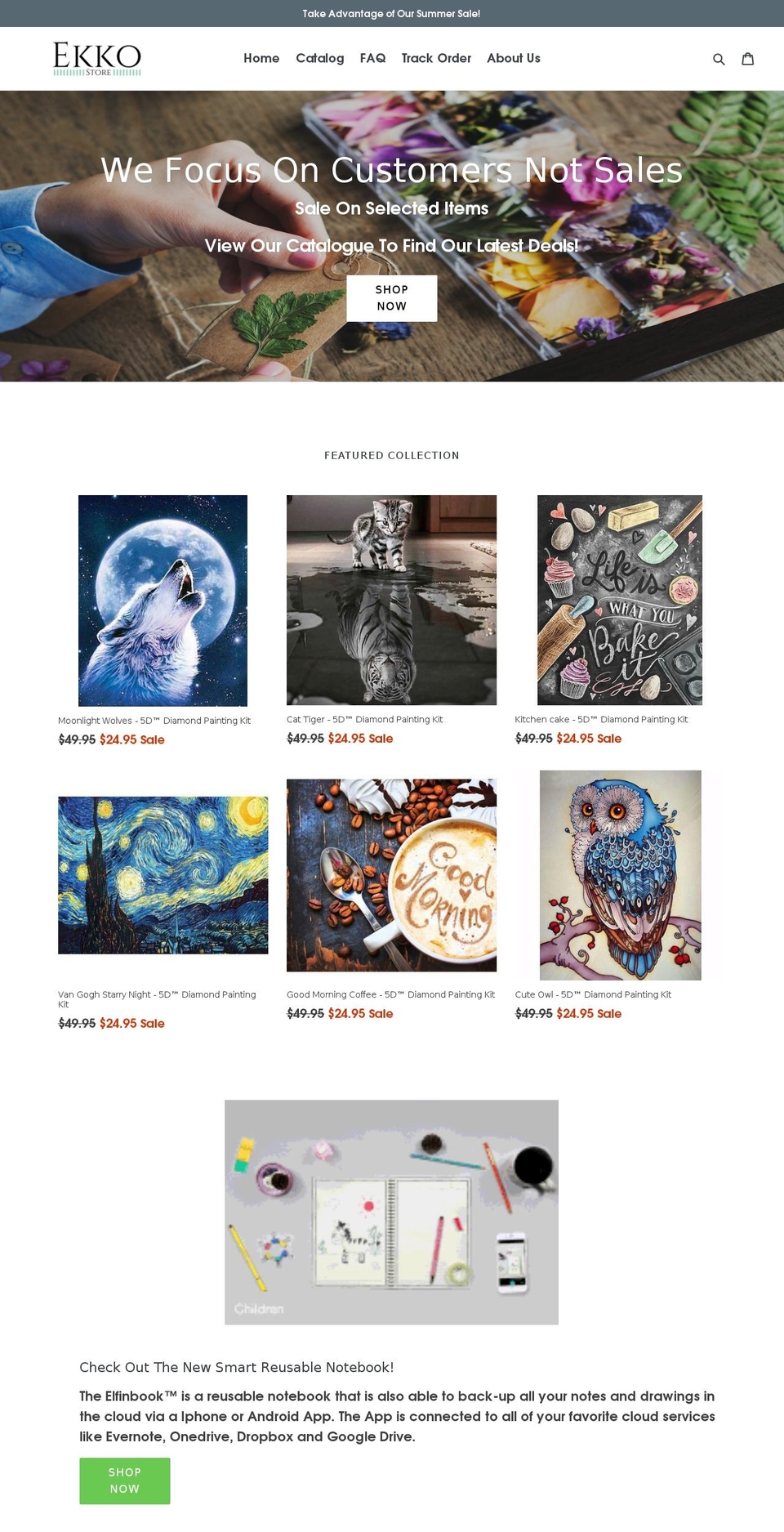 ekkostore.com — Shopify storefront screenshot