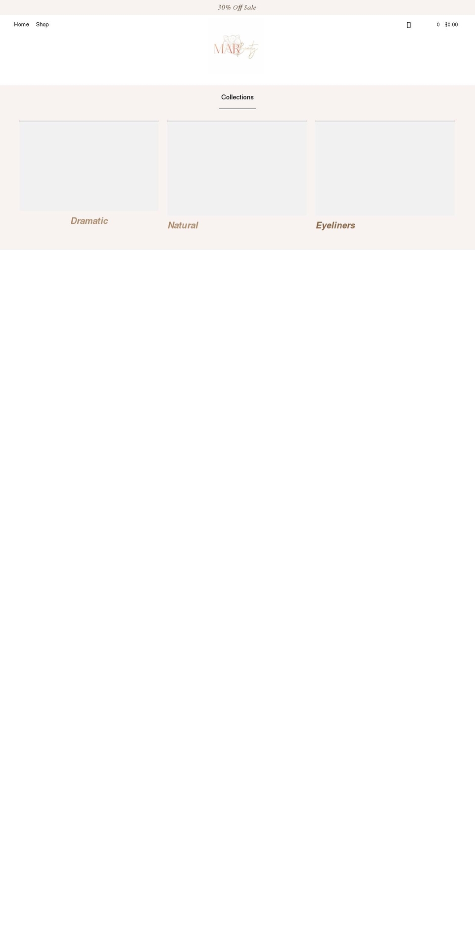 el-marbeauty.com shopify website screenshot