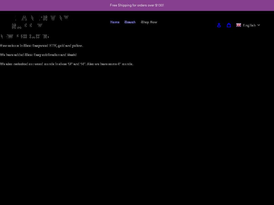 elainesvinylsupply.com shopify website screenshot