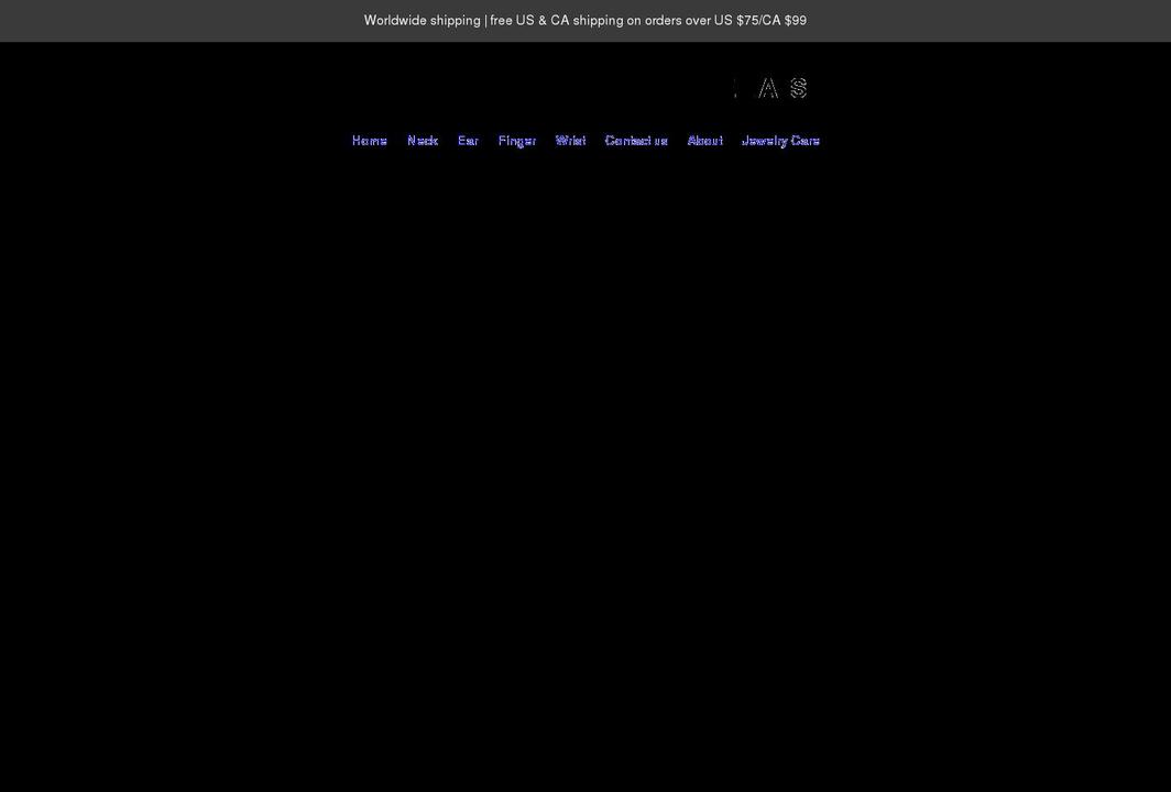 elaisjewelry.com shopify website screenshot