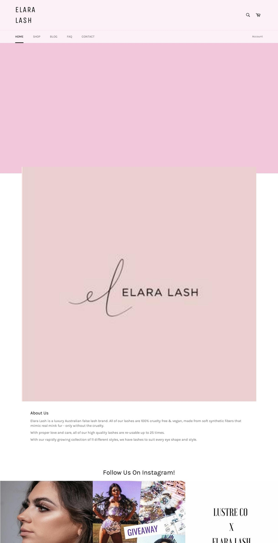 elaralash.com — Shopify storefront screenshot