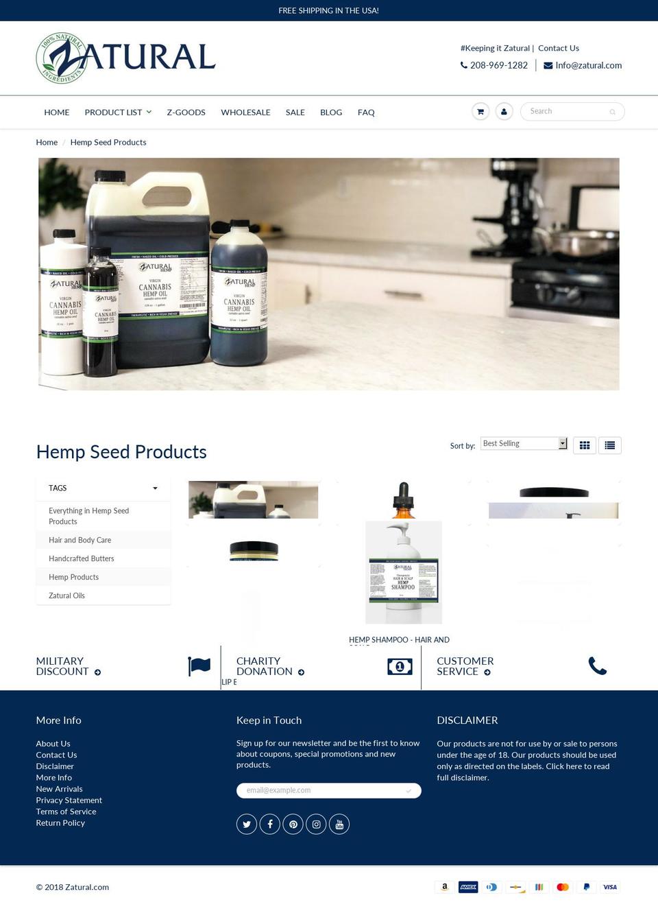 elavatecbd.com — Shopify storefront screenshot