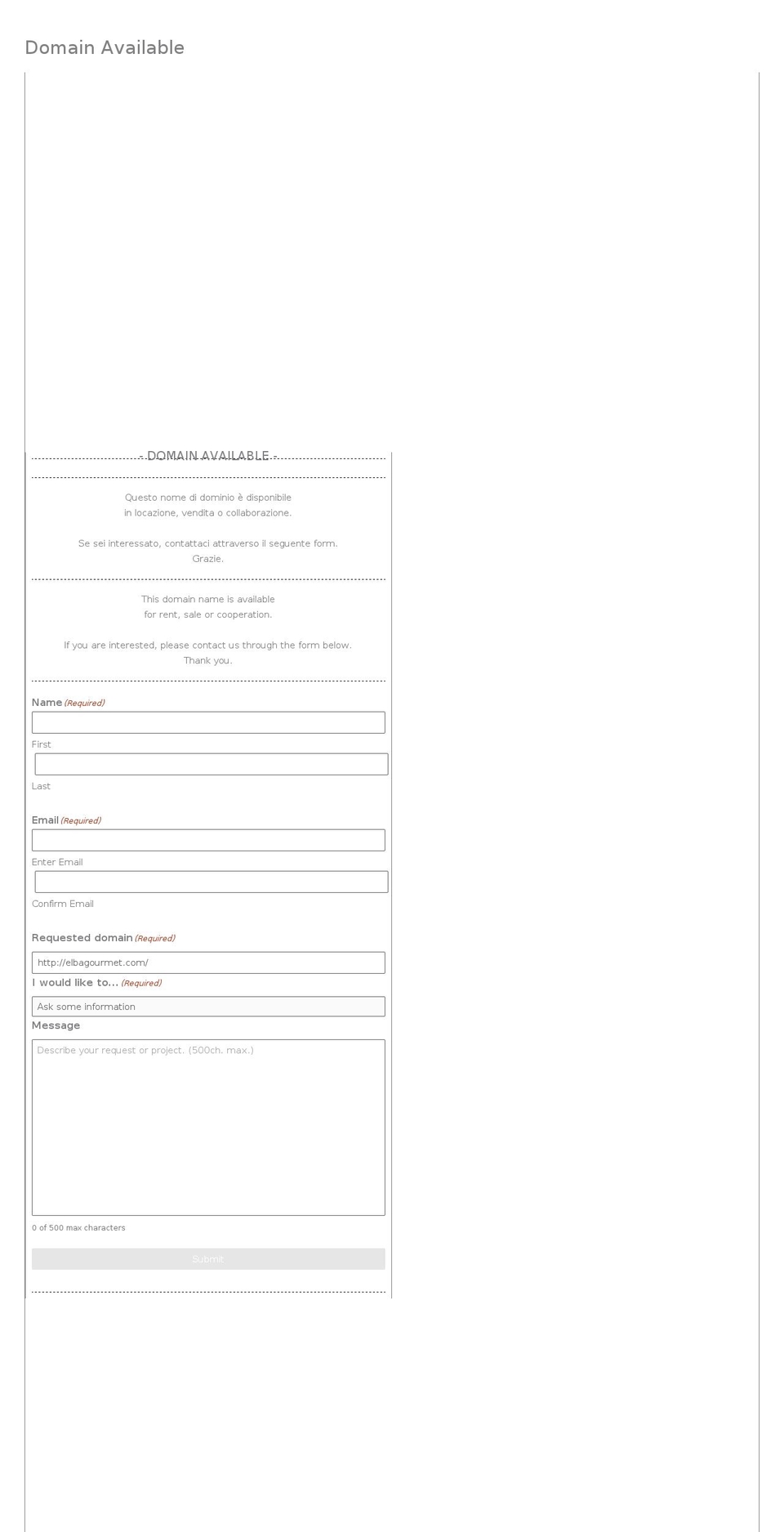 elbagourmet.com — Shopify storefront screenshot