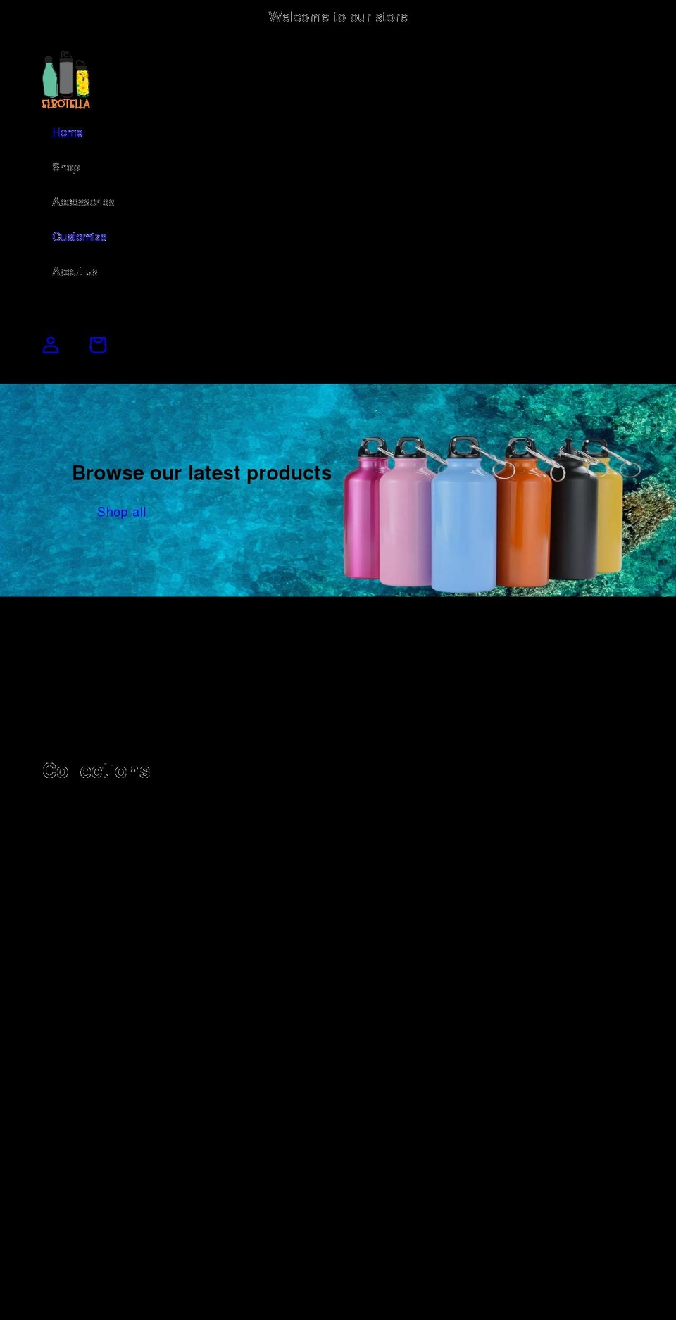 elbotella.com shopify website screenshot