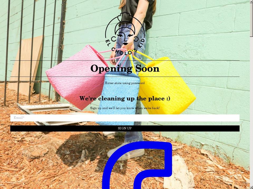 elcholoskid.com shopify website screenshot