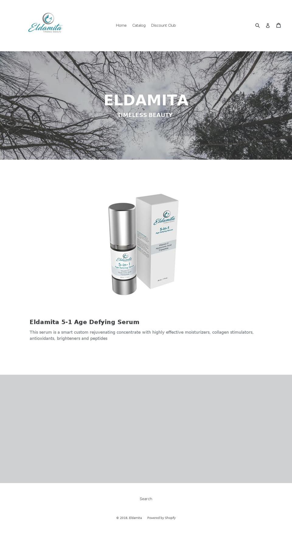 eldamita.com — Shopify storefront screenshot