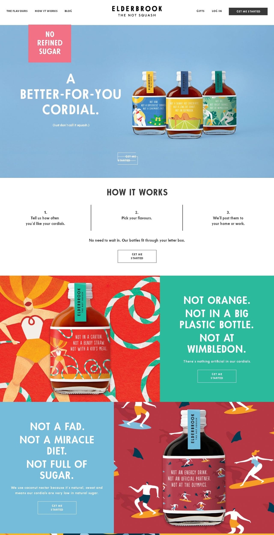 elderbrook-drinks.myshopify.com — Shopify storefront screenshot