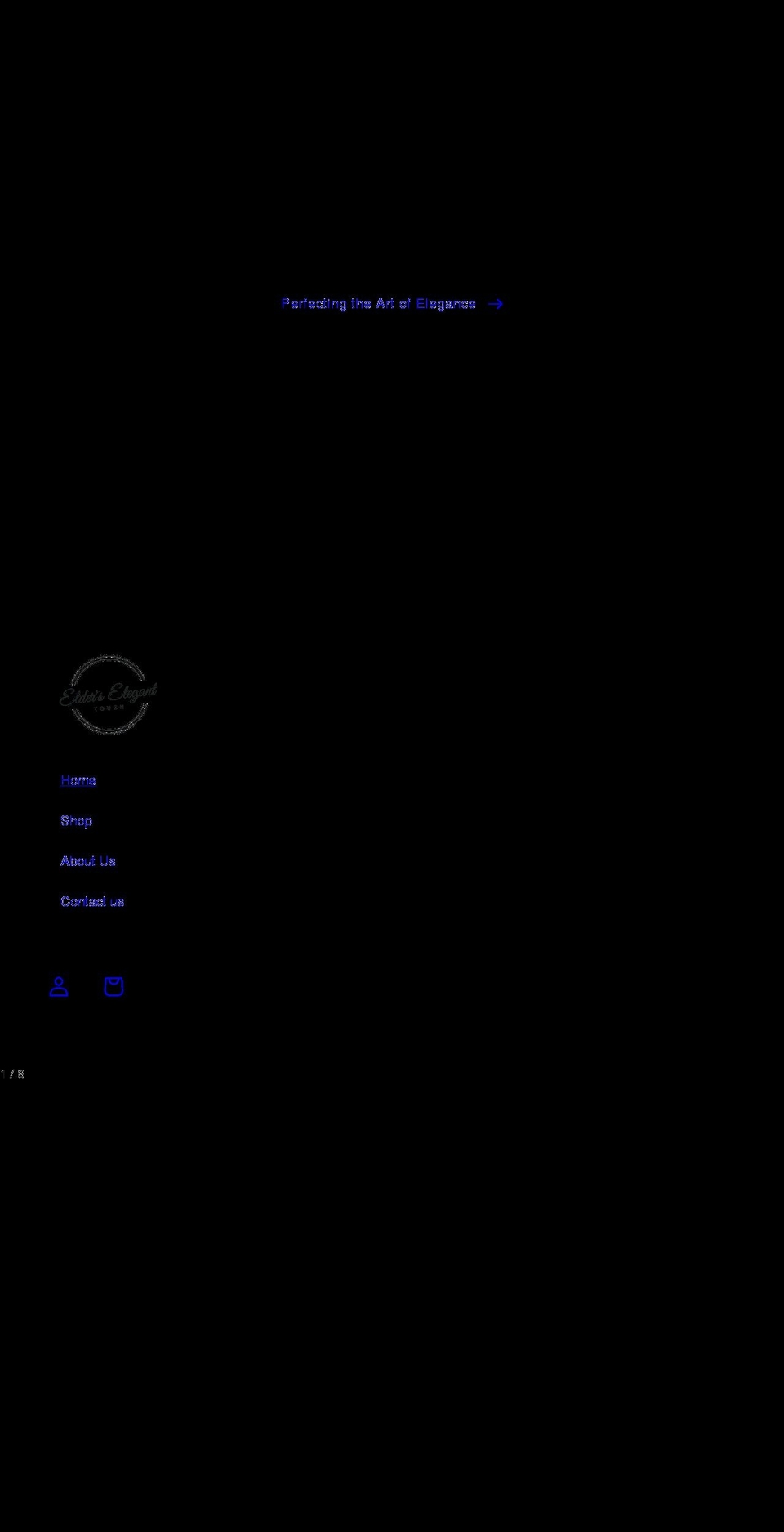 elders-touch.myshopify.com shopify website screenshot