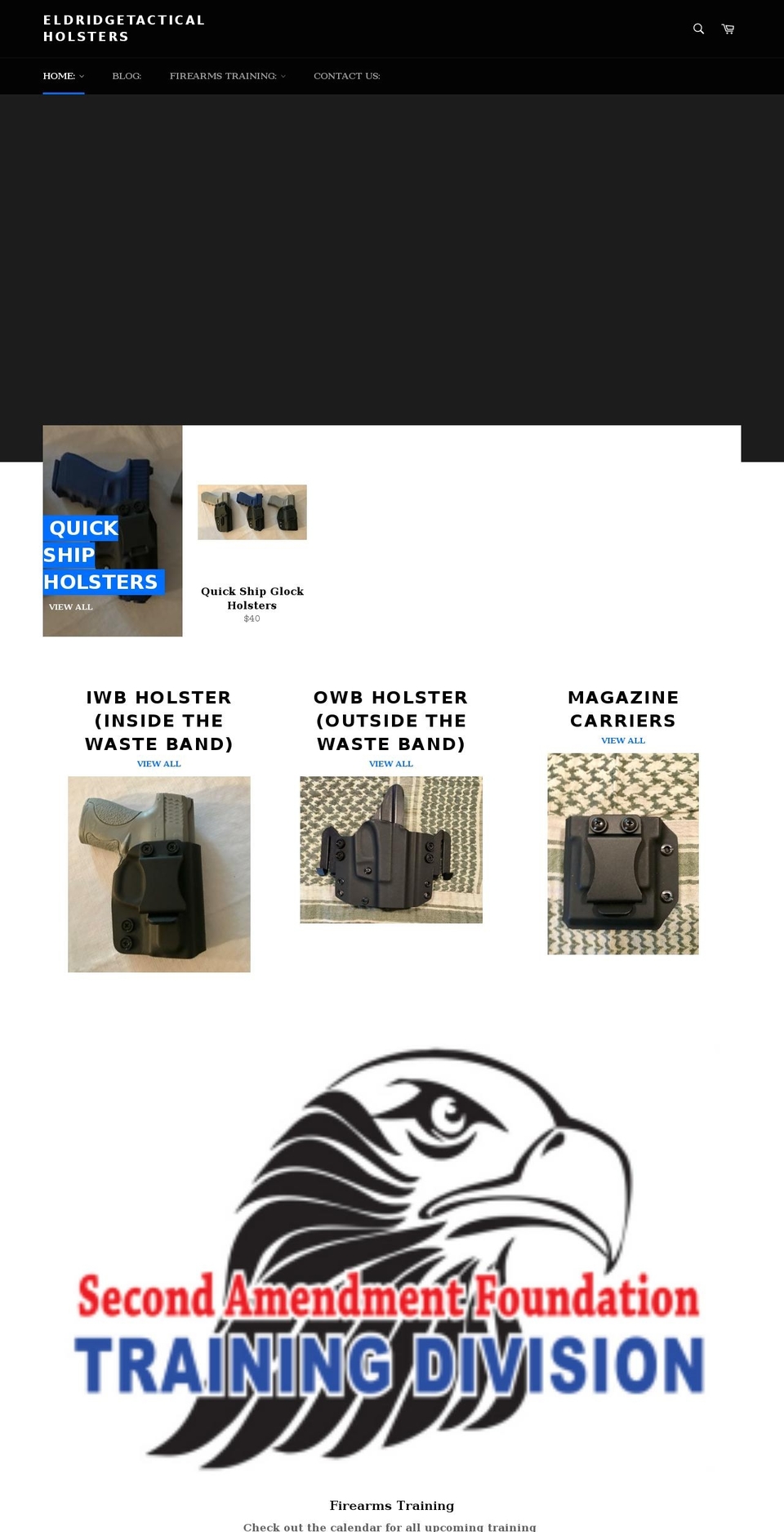 eldridgetactical.com shopify website screenshot