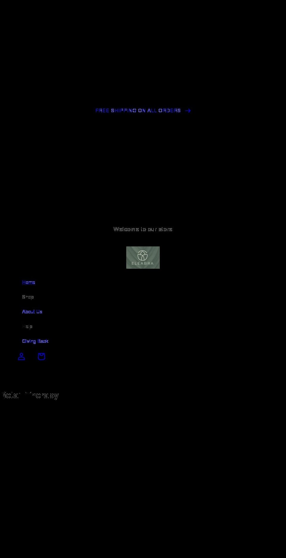 eleabra.com shopify website screenshot