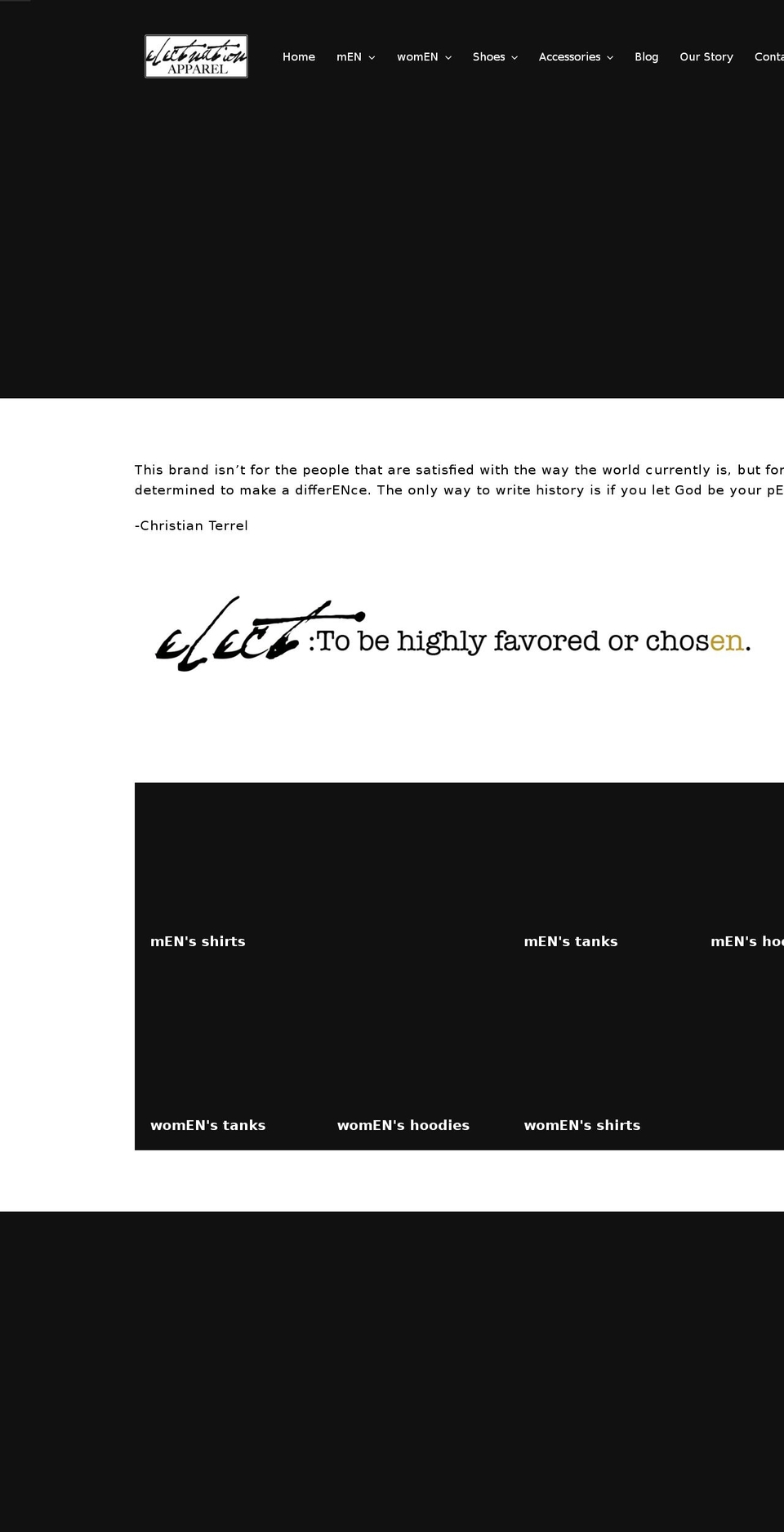 electnation.com — Shopify storefront screenshot