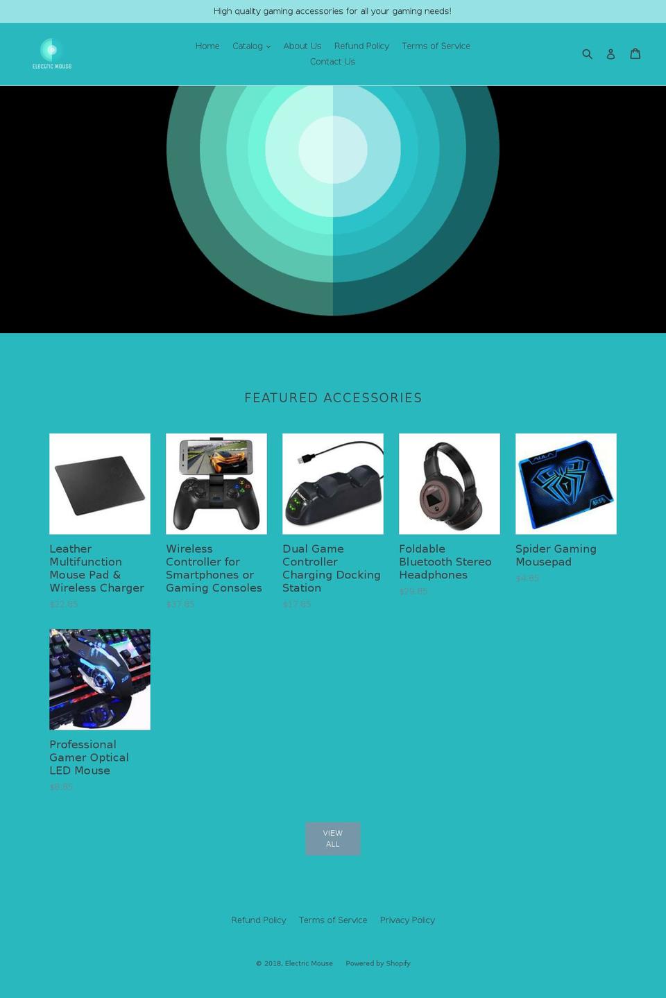electric-mouse.com — Shopify storefront screenshot