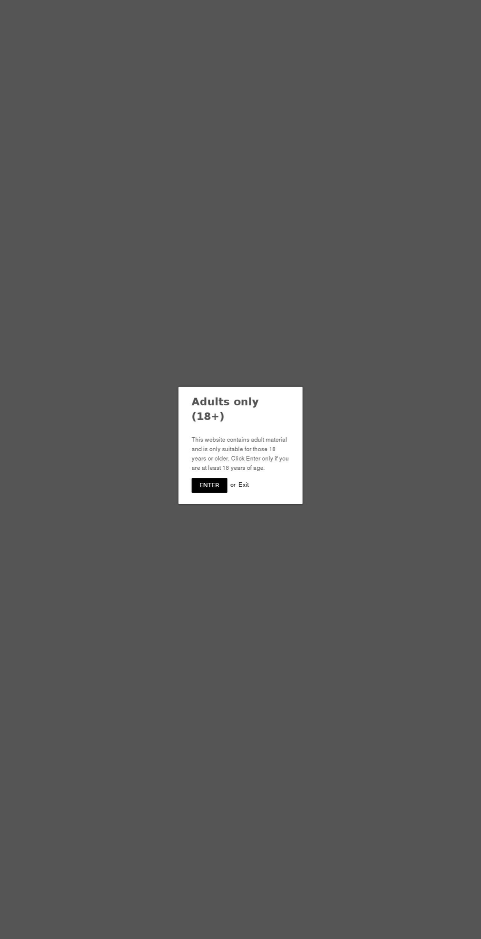 electricfogvapeshop.com — Shopify storefront screenshot