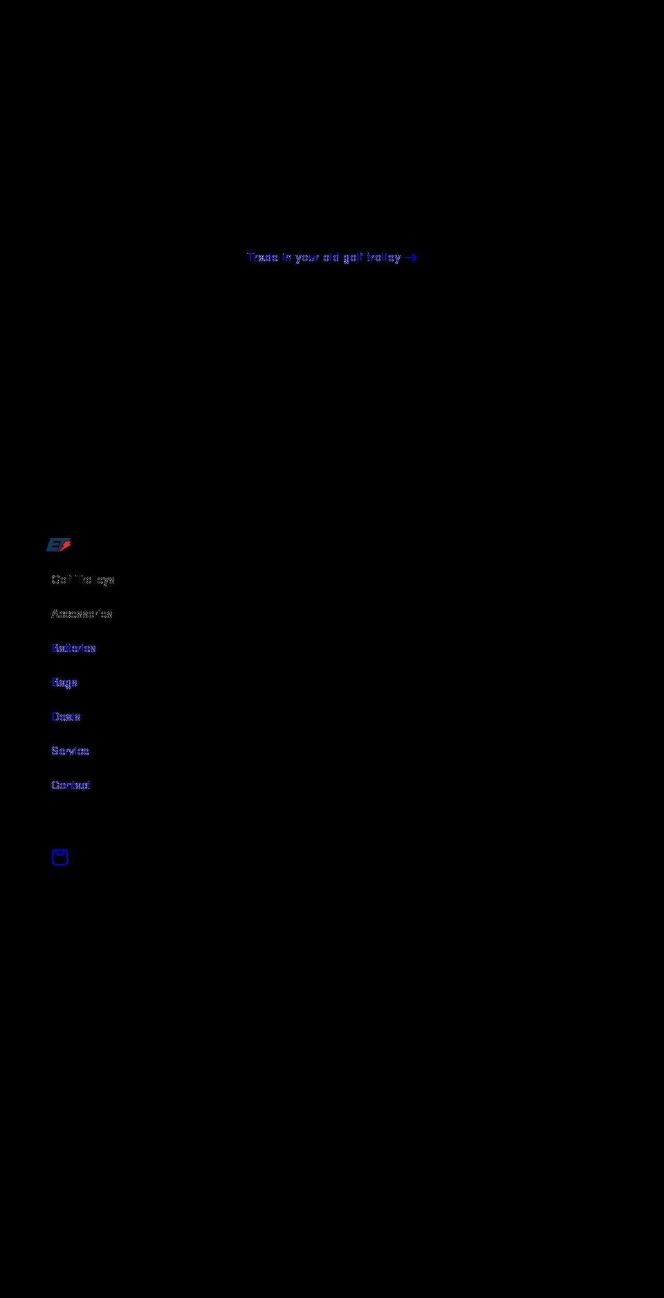 electrictrolleys.com shopify website screenshot
