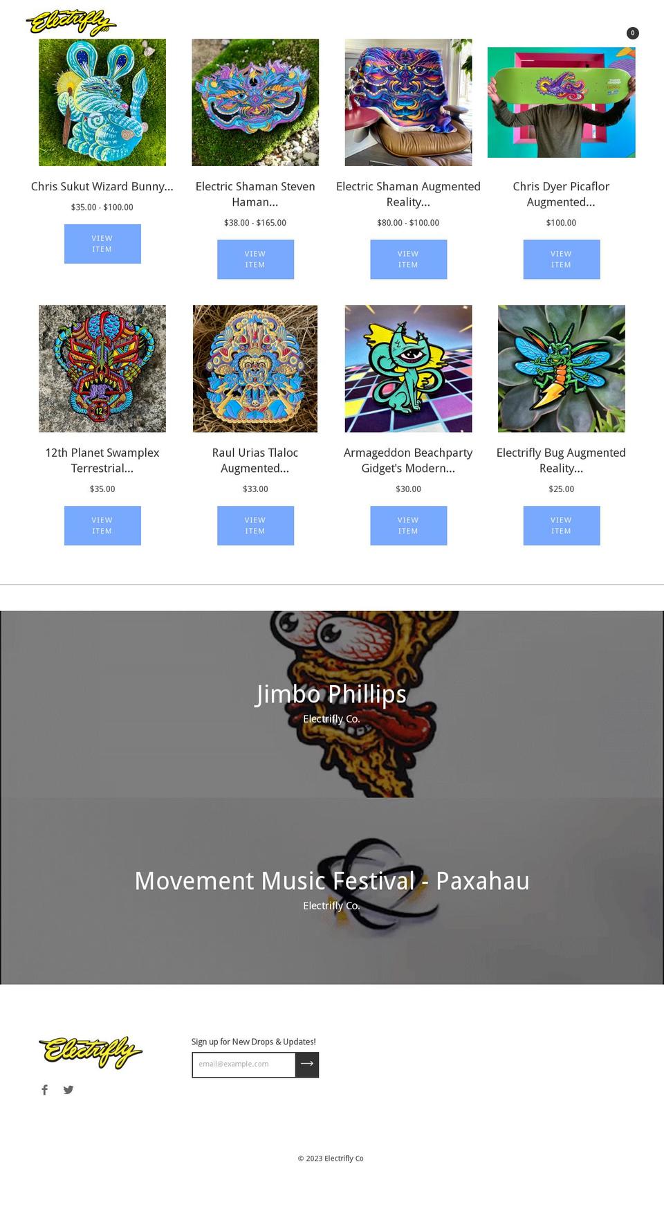 electrifydetroit.com — Shopify storefront screenshot