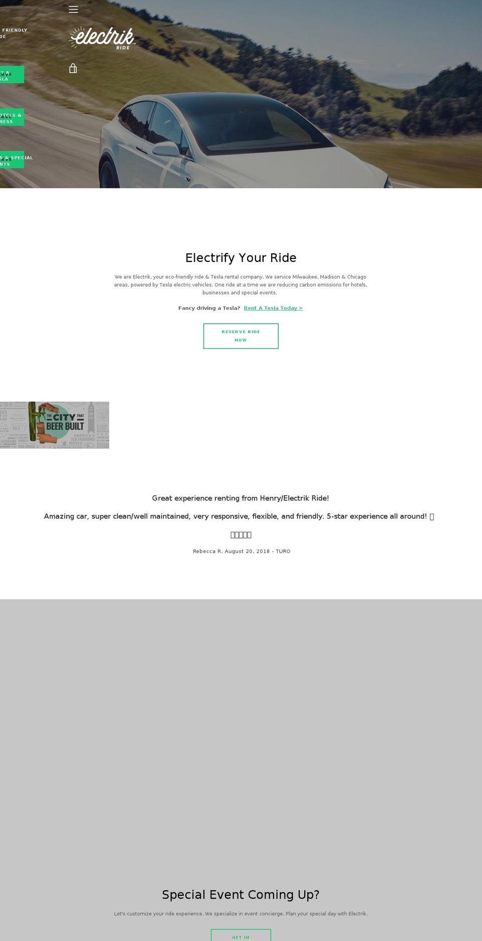 electrikco.com — Shopify storefront screenshot
